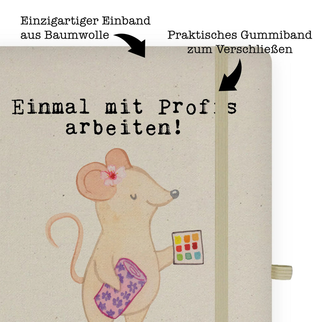 Baumwoll Notizbuch Raumausstatterin aus Leidenschaft Notizen, Eintragebuch, Tagebuch, Notizblock, Adressbuch, Journal, Kladde, Skizzenbuch, Notizheft, Schreibbuch, Schreibheft, Beruf, Ausbildung, Jubiläum, Abschied, Rente, Kollege, Kollegin, Geschenk, Schenken, Arbeitskollege, Mitarbeiter, Firma, Danke, Dankeschön