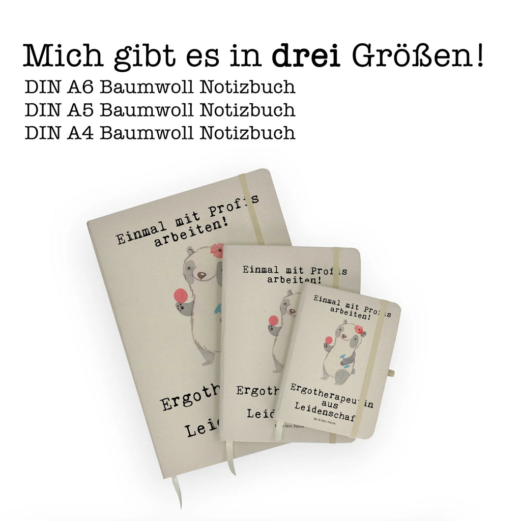 Baumwoll Notizbuch Ergotherapeutin Leidenschaft Notizen, Eintragebuch, Tagebuch, Notizblock, Adressbuch, Journal, Kladde, Skizzenbuch, Notizheft, Schreibbuch, Schreibheft, Beruf, Ausbildung, Jubiläum, Abschied, Rente, Kollege, Kollegin, Geschenk, Schenken, Arbeitskollege, Mitarbeiter, Firma, Danke, Dankeschön, Ergotherapeutin, Ergotherapie