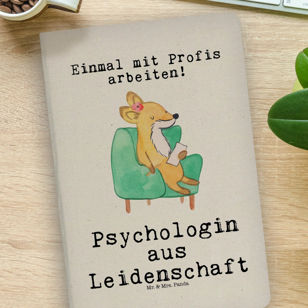 Baumwoll Notizbuch Psychologin aus Leidenschaft Notizen, Eintragebuch, Tagebuch, Notizblock, Adressbuch, Journal, Kladde, Skizzenbuch, Notizheft, Schreibbuch, Schreibheft, Beruf, Ausbildung, Jubiläum, Abschied, Rente, Kollege, Kollegin, Geschenk, Schenken, Arbeitskollege, Mitarbeiter, Firma, Danke, Dankeschön