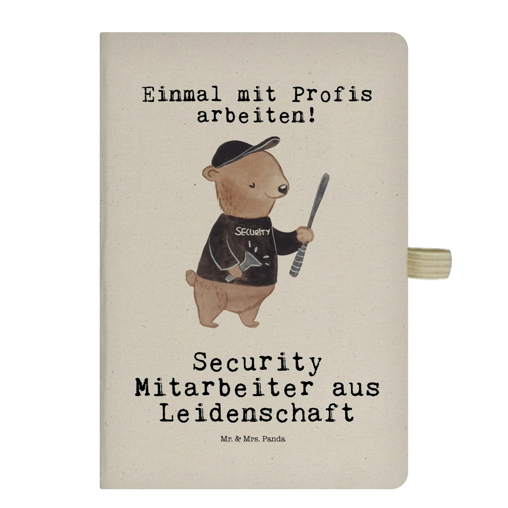 Baumwoll Notizbuch Security Mitarbeiter aus Leidenschaft Notizen, Eintragebuch, Tagebuch, Notizblock, Adressbuch, Journal, Kladde, Skizzenbuch, Notizheft, Schreibbuch, Schreibheft, Beruf, Ausbildung, Jubiläum, Abschied, Rente, Kollege, Kollegin, Geschenk, Schenken, Arbeitskollege, Mitarbeiter, Firma, Danke, Dankeschön