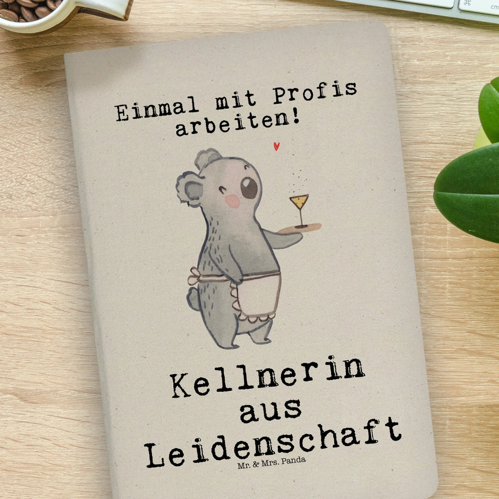 Baumwoll Notizbuch Kellnerin aus Leidenschaft Notizen, Eintragebuch, Tagebuch, Notizblock, Adressbuch, Journal, Kladde, Skizzenbuch, Notizheft, Schreibbuch, Schreibheft, Beruf, Ausbildung, Jubiläum, Abschied, Rente, Kollege, Kollegin, Geschenk, Schenken, Arbeitskollege, Mitarbeiter, Firma, Danke, Dankeschön, Kellnerin, Servicekraft, Restaurant