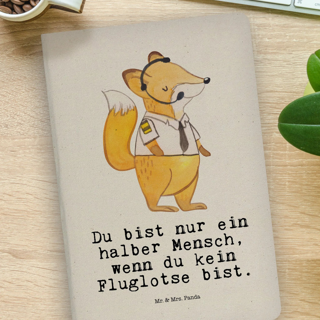 Baumwoll Notizbuch Fluglotse mit Herz Notizen, Eintragebuch, Tagebuch, Notizblock, Adressbuch, Journal, Kladde, Skizzenbuch, Notizheft, Schreibbuch, Schreibheft, Beruf, Ausbildung, Jubiläum, Abschied, Rente, Kollege, Kollegin, Geschenk, Schenken, Arbeitskollege, Mitarbeiter, Firma, Danke, Dankeschön, Fluglotse, Flugverkehrsleiter, Luftfahrtpersonal, Flugsicherung