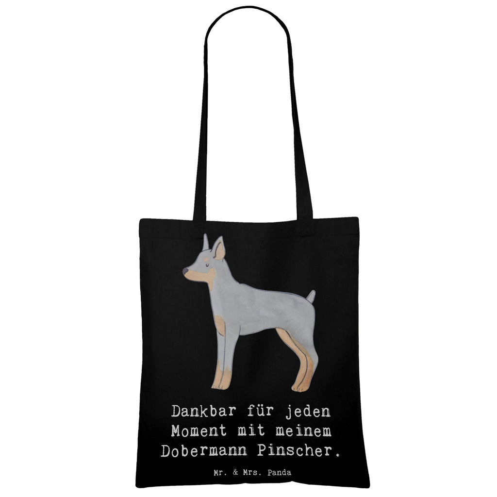 Tragetasche Dobermann Pinscher Moment Beuteltasche, Beutel, Einkaufstasche, Jutebeutel, Stoffbeutel, Tasche, Shopper, Umhängetasche, Strandtasche, Schultertasche, Stofftasche, Tragetasche, Badetasche, Jutetasche, Einkaufstüte, Laptoptasche, Hund, Hunderasse, Rassehund, Hundebesitzer, Geschenk, Tierfreund, Schenken, Welpe, Dobermann Pinscher