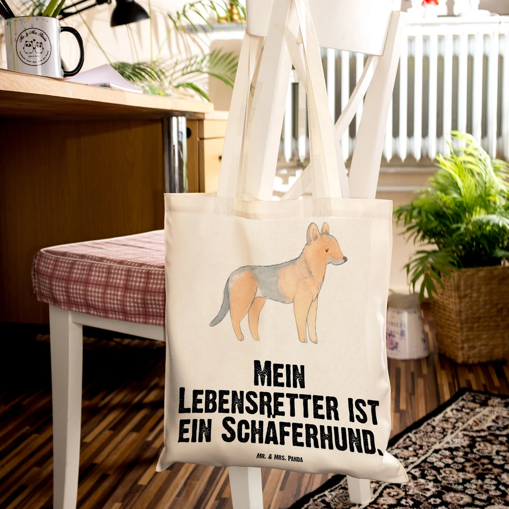 Tragetasche Schäferhund Lebensretter Beuteltasche, Beutel, Einkaufstasche, Jutebeutel, Stoffbeutel, Tasche, Shopper, Umhängetasche, Strandtasche, Schultertasche, Stofftasche, Tragetasche, Badetasche, Jutetasche, Einkaufstüte, Laptoptasche, Hund, Hunderasse, Rassehund, Hundebesitzer, Geschenk, Tierfreund, Schenken, Welpe, Schäferhund