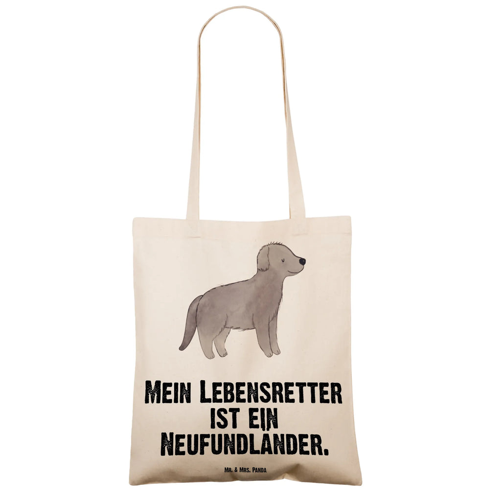 Tragetasche Neufundländer Lebensretter Beuteltasche, Beutel, Einkaufstasche, Jutebeutel, Stoffbeutel, Tasche, Shopper, Umhängetasche, Strandtasche, Schultertasche, Stofftasche, Tragetasche, Badetasche, Jutetasche, Einkaufstüte, Laptoptasche, Hund, Hunderasse, Rassehund, Hundebesitzer, Geschenk, Tierfreund, Schenken, Welpe, Neufundländer, Newfoundland