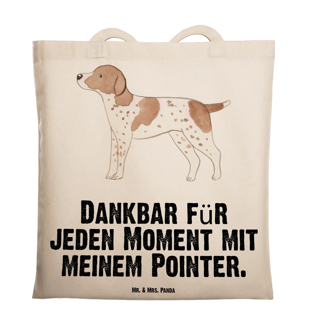 Tragetasche Pointer Moment Beuteltasche, Beutel, Einkaufstasche, Jutebeutel, Stoffbeutel, Tasche, Shopper, Umhängetasche, Strandtasche, Schultertasche, Stofftasche, Tragetasche, Badetasche, Jutetasche, Einkaufstüte, Laptoptasche, Hund, Hunderasse, Rassehund, Hundebesitzer, Geschenk, Tierfreund, Schenken, Welpe, English Pointer, Pointer