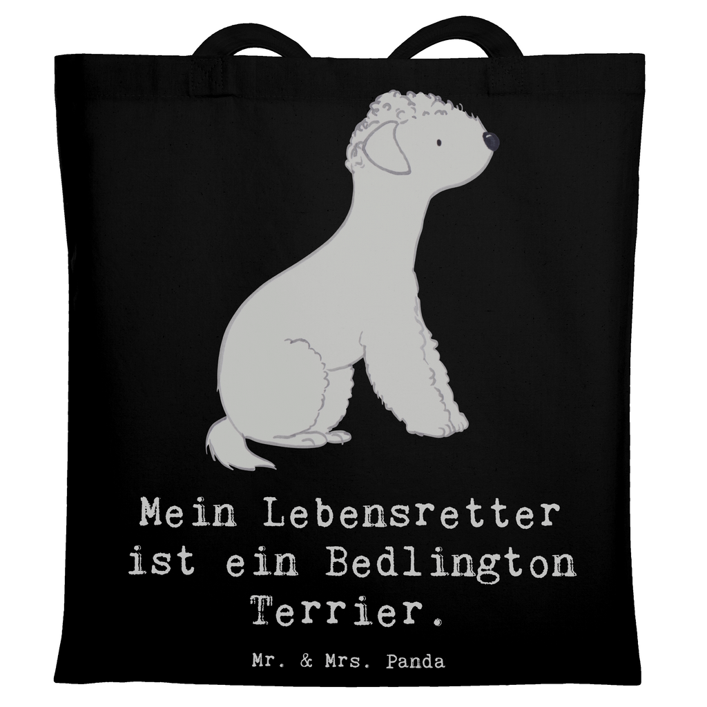 Tragetasche Bedlington Terrier Lebensretter Beuteltasche, Beutel, Einkaufstasche, Jutebeutel, Stoffbeutel, Tasche, Shopper, Umhängetasche, Strandtasche, Schultertasche, Stofftasche, Tragetasche, Badetasche, Jutetasche, Einkaufstüte, Laptoptasche, Hund, Hunderasse, Rassehund, Hundebesitzer, Geschenk, Tierfreund, Schenken, Welpe, Bedlington Terrier, Terrier