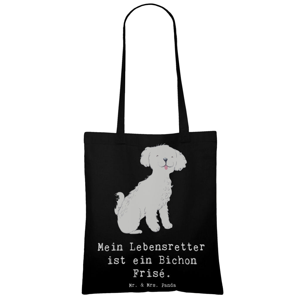 Tragetasche Bichon Frisé Lebensretter Beuteltasche, Beutel, Einkaufstasche, Jutebeutel, Stoffbeutel, Tasche, Shopper, Umhängetasche, Strandtasche, Schultertasche, Stofftasche, Tragetasche, Badetasche, Jutetasche, Einkaufstüte, Laptoptasche, Hund, Hunderasse, Rassehund, Hundebesitzer, Geschenk, Tierfreund, Schenken, Welpe, Bichon Frisé