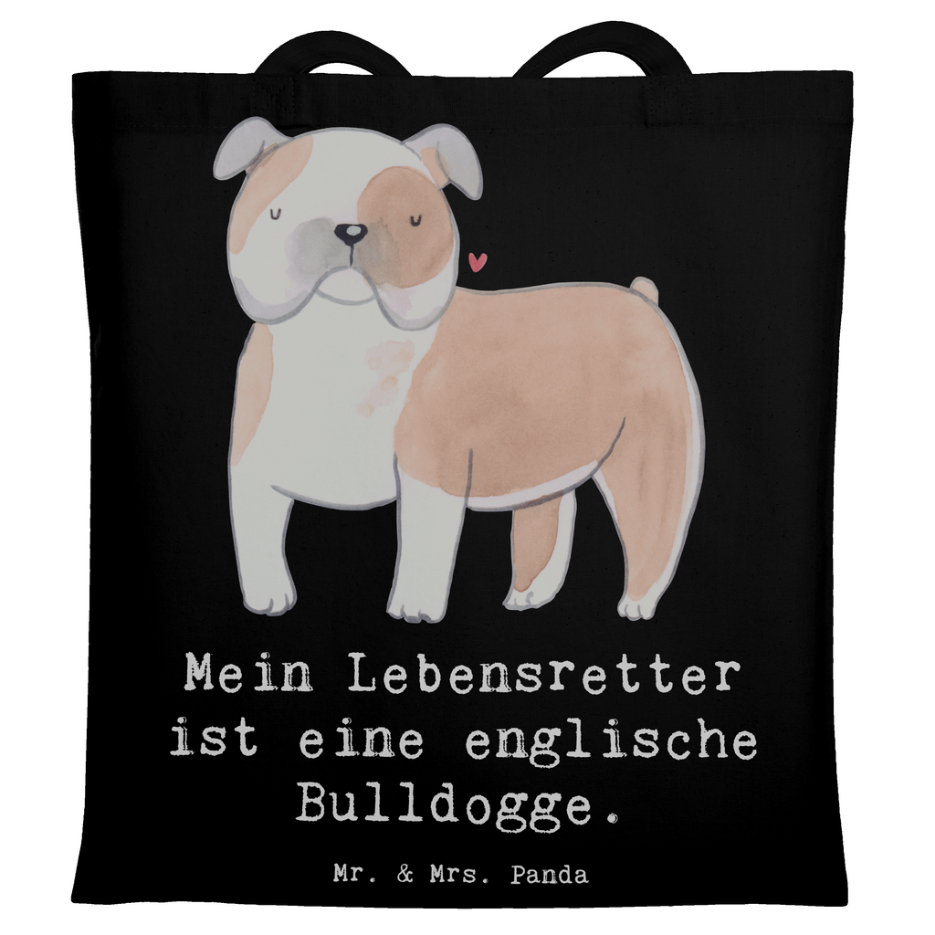 Tragetasche Englische Bulldogge Lebensretter Beuteltasche, Beutel, Einkaufstasche, Jutebeutel, Stoffbeutel, Tasche, Shopper, Umhängetasche, Strandtasche, Schultertasche, Stofftasche, Tragetasche, Badetasche, Jutetasche, Einkaufstüte, Laptoptasche, Hund, Hunderasse, Rassehund, Hundebesitzer, Geschenk, Tierfreund, Schenken, Welpe, Englische Bulldogge