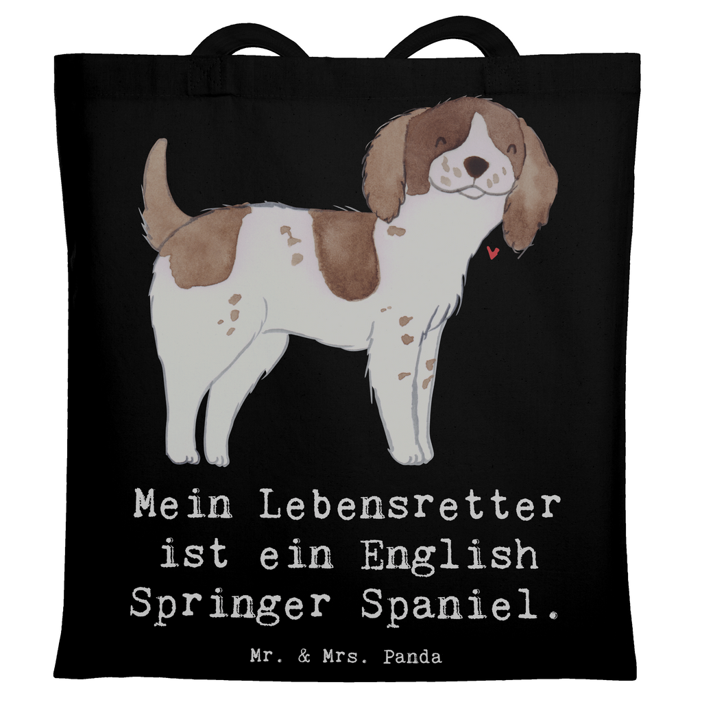 Tragetasche English Springer Spaniel Lebensretter Beuteltasche, Beutel, Einkaufstasche, Jutebeutel, Stoffbeutel, Tasche, Shopper, Umhängetasche, Strandtasche, Schultertasche, Stofftasche, Tragetasche, Badetasche, Jutetasche, Einkaufstüte, Laptoptasche, Hund, Hunderasse, Rassehund, Hundebesitzer, Geschenk, Tierfreund, Schenken, Welpe, English Springer Spaniel