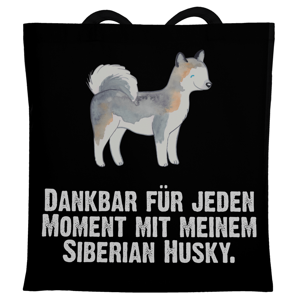 Tragetasche Siberian Husky Moment Beuteltasche, Beutel, Einkaufstasche, Jutebeutel, Stoffbeutel, Tasche, Shopper, Umhängetasche, Strandtasche, Schultertasche, Stofftasche, Tragetasche, Badetasche, Jutetasche, Einkaufstüte, Laptoptasche, Hund, Hunderasse, Rassehund, Hundebesitzer, Geschenk, Tierfreund, Schenken, Welpe, Siberian Husky