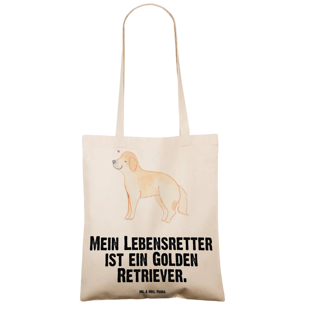 Tragetasche Golden Retriever Lebensretter Beuteltasche, Beutel, Einkaufstasche, Jutebeutel, Stoffbeutel, Tasche, Shopper, Umhängetasche, Strandtasche, Schultertasche, Stofftasche, Tragetasche, Badetasche, Jutetasche, Einkaufstüte, Laptoptasche, Hund, Hunderasse, Rassehund, Hundebesitzer, Geschenk, Tierfreund, Schenken, Welpe, Golden Retriever, Goldie Hund