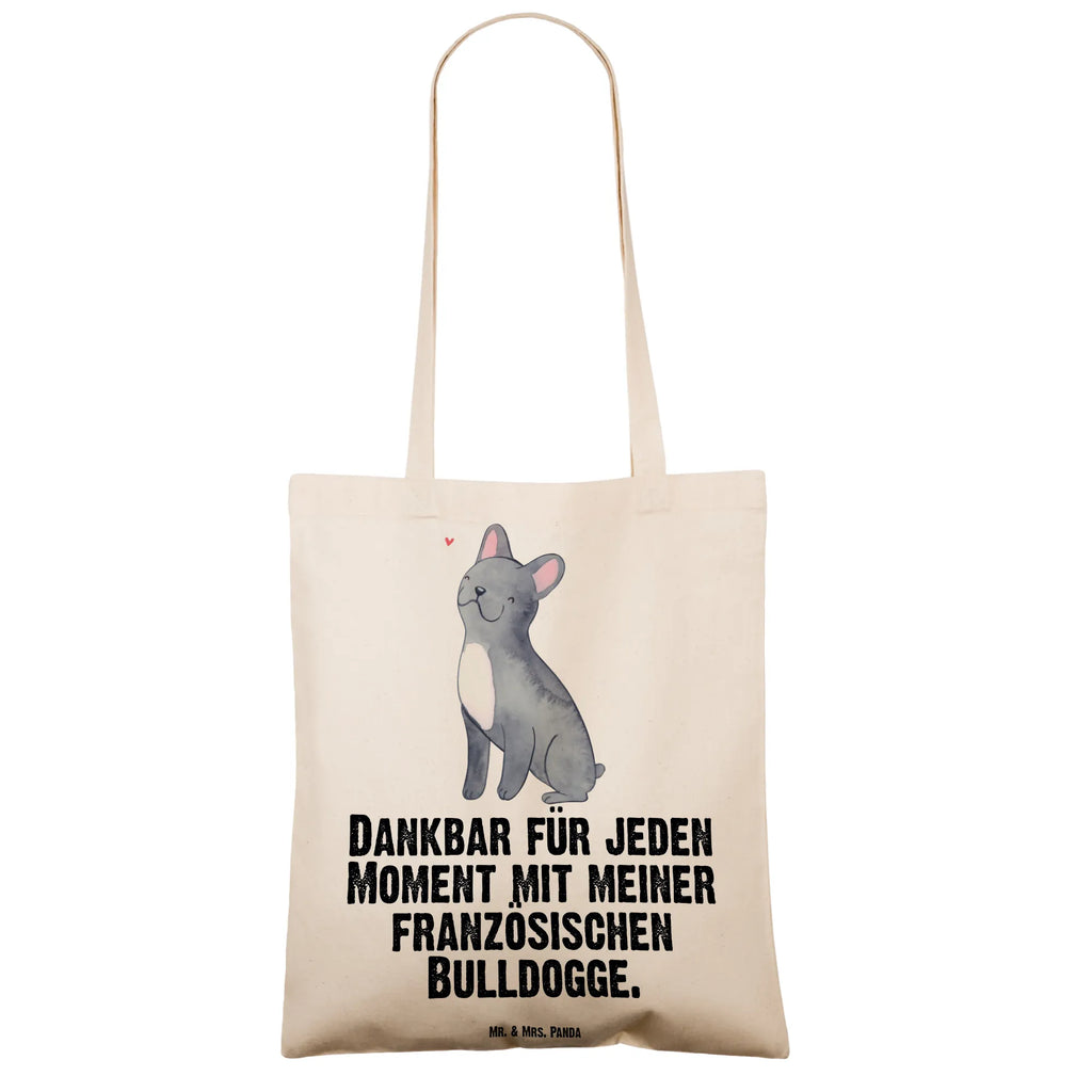 Tragetasche Französische Bulldogge Moment Beuteltasche, Beutel, Einkaufstasche, Jutebeutel, Stoffbeutel, Tasche, Shopper, Umhängetasche, Strandtasche, Schultertasche, Stofftasche, Tragetasche, Badetasche, Jutetasche, Einkaufstüte, Laptoptasche, Hund, Hunderasse, Rassehund, Hundebesitzer, Geschenk, Tierfreund, Schenken, Welpe, Französische Bulldogge