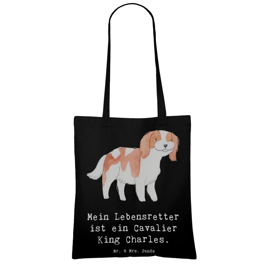 Tragetasche Cavalier King Charles Spaniel Lebensretter Beuteltasche, Beutel, Einkaufstasche, Jutebeutel, Stoffbeutel, Tasche, Shopper, Umhängetasche, Strandtasche, Schultertasche, Stofftasche, Tragetasche, Badetasche, Jutetasche, Einkaufstüte, Laptoptasche, Hund, Hunderasse, Rassehund, Hundebesitzer, Geschenk, Tierfreund, Schenken, Welpe, Cavalier King Charles Spaniel