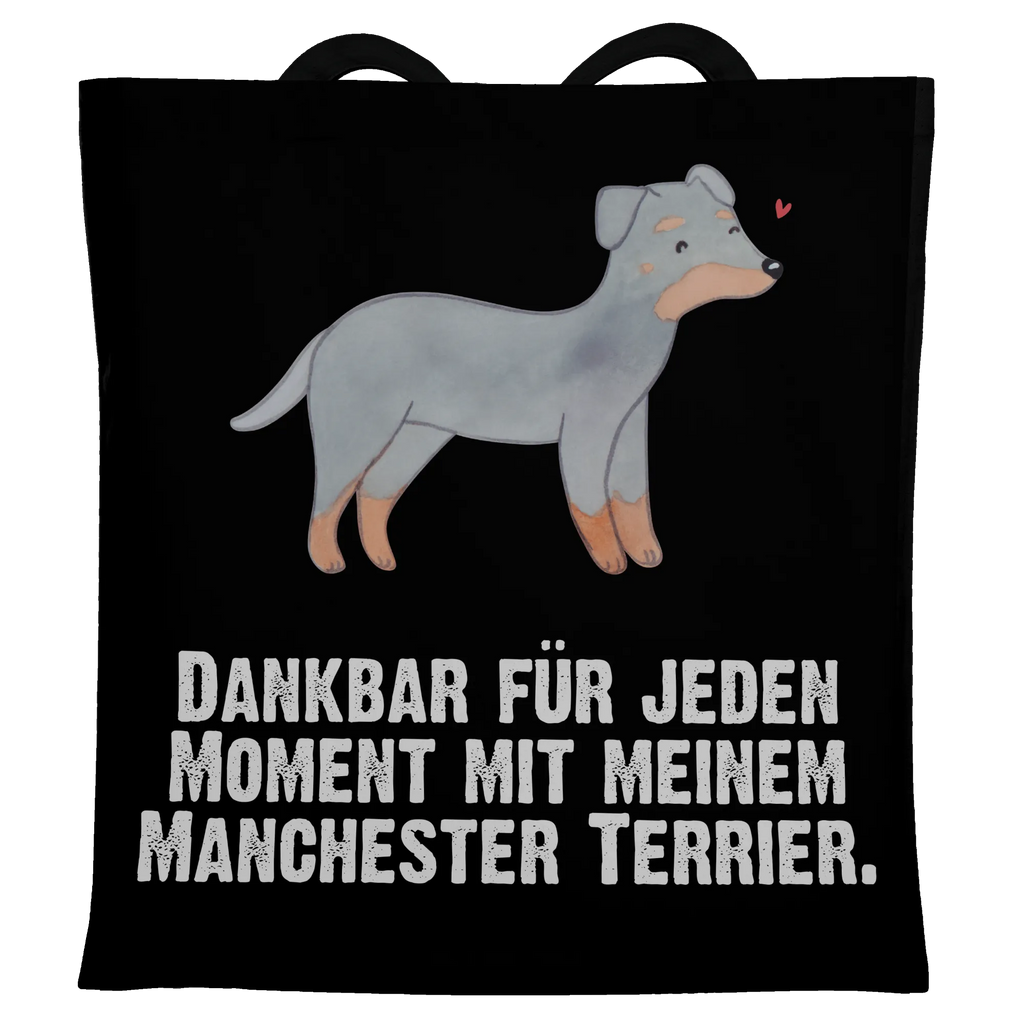 Tragetasche Manchester Terrier Moment Beuteltasche, Beutel, Einkaufstasche, Jutebeutel, Stoffbeutel, Tasche, Shopper, Umhängetasche, Strandtasche, Schultertasche, Stofftasche, Tragetasche, Badetasche, Jutetasche, Einkaufstüte, Laptoptasche, Hund, Hunderasse, Rassehund, Hundebesitzer, Geschenk, Tierfreund, Schenken, Welpe, Manchester Terrier