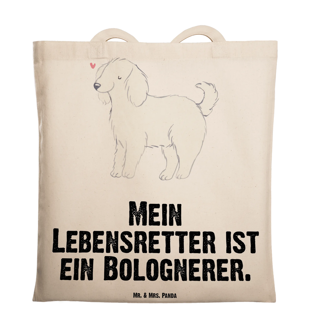 Tragetasche Bologneser Lebensretter Beuteltasche, Beutel, Einkaufstasche, Jutebeutel, Stoffbeutel, Tasche, Shopper, Umhängetasche, Strandtasche, Schultertasche, Stofftasche, Tragetasche, Badetasche, Jutetasche, Einkaufstüte, Laptoptasche, Hund, Hunderasse, Rassehund, Hundebesitzer, Geschenk, Tierfreund, Schenken, Welpe, Bologneser