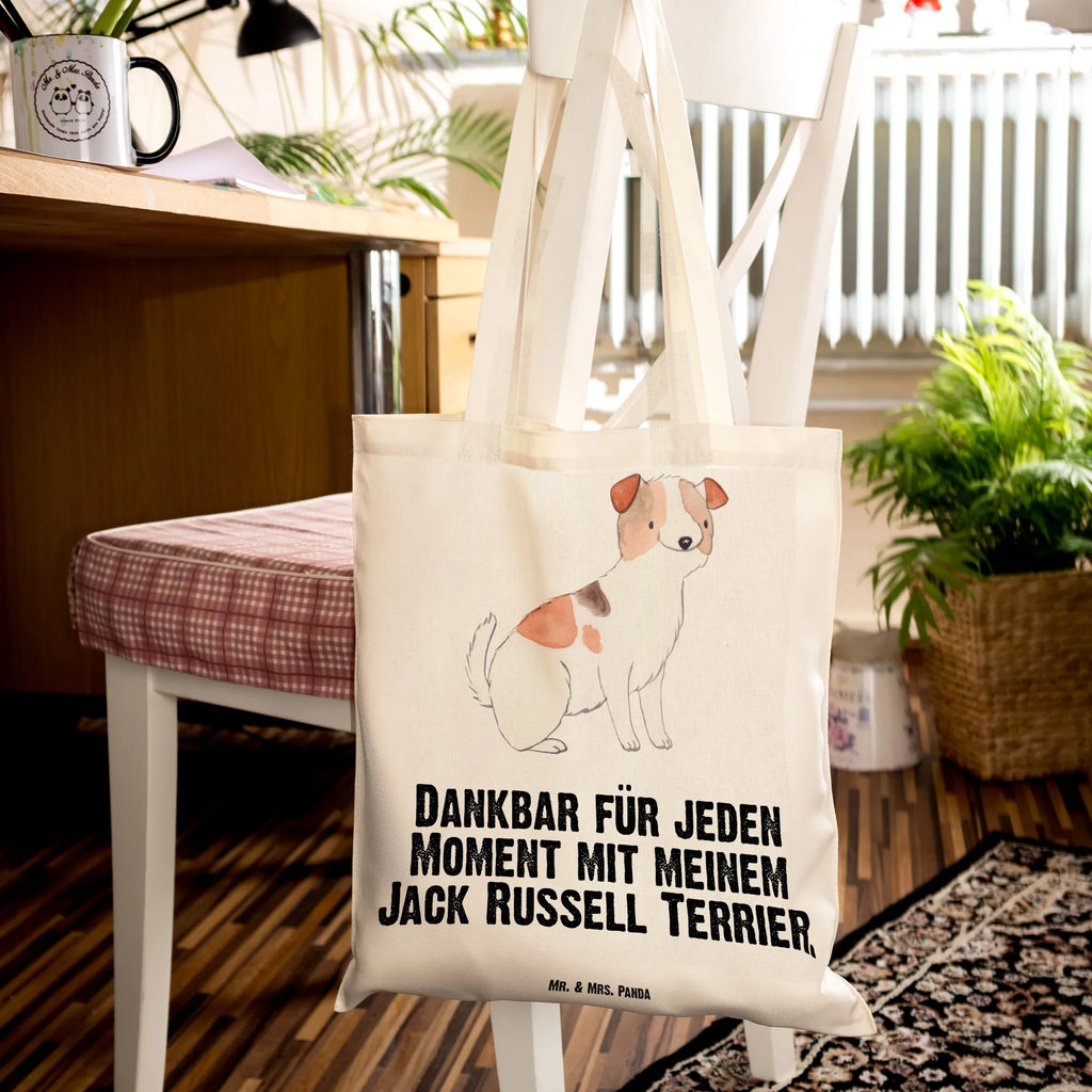 Tragetasche Jack Russell Terrier Moment Beuteltasche, Beutel, Einkaufstasche, Jutebeutel, Stoffbeutel, Tasche, Shopper, Umhängetasche, Strandtasche, Schultertasche, Stofftasche, Tragetasche, Badetasche, Jutetasche, Einkaufstüte, Laptoptasche, Hund, Hunderasse, Rassehund, Hundebesitzer, Geschenk, Tierfreund, Schenken, Welpe, Jack Russell Terrier