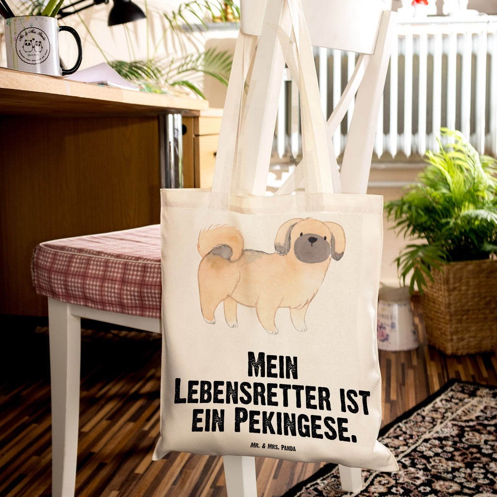 Tragetasche Pekingese Lebensretter Beuteltasche, Beutel, Einkaufstasche, Jutebeutel, Stoffbeutel, Tasche, Shopper, Umhängetasche, Strandtasche, Schultertasche, Stofftasche, Tragetasche, Badetasche, Jutetasche, Einkaufstüte, Laptoptasche, Hund, Hunderasse, Rassehund, Hundebesitzer, Geschenk, Tierfreund, Schenken, Welpe, Pekingese, Pekinese, Peking-Palasthund