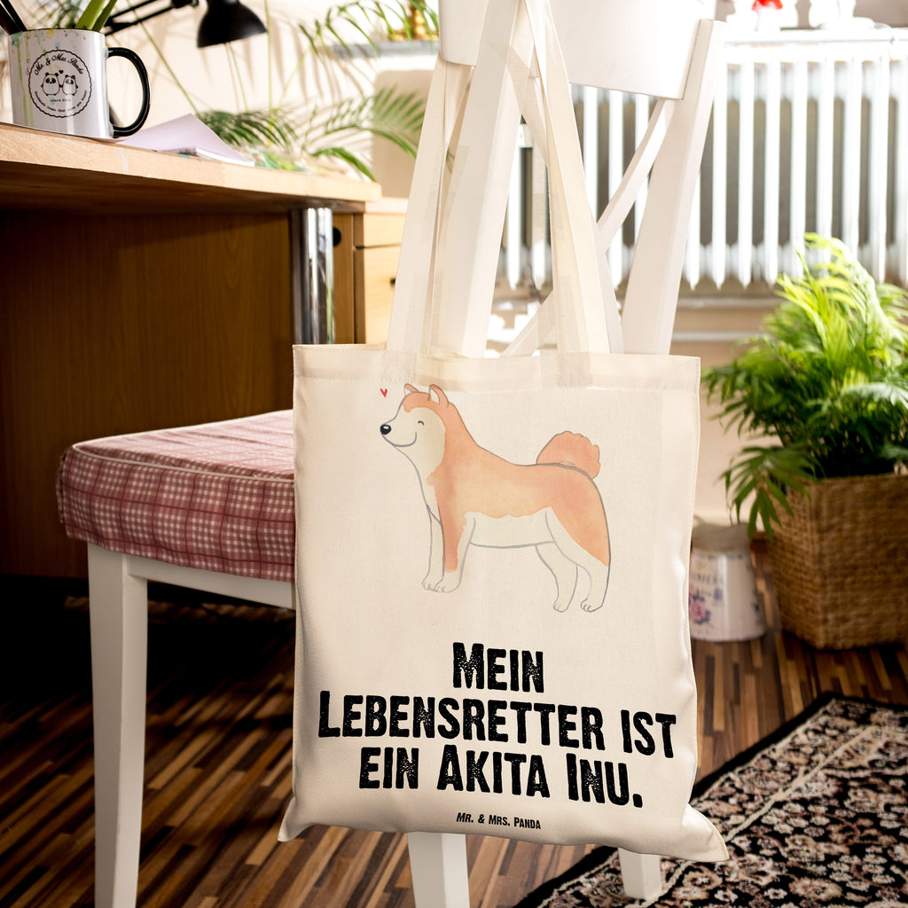 Tragetasche Akita Inu Lebensretter Beuteltasche, Beutel, Einkaufstasche, Jutebeutel, Stoffbeutel, Tasche, Shopper, Umhängetasche, Strandtasche, Schultertasche, Stofftasche, Tragetasche, Badetasche, Jutetasche, Einkaufstüte, Laptoptasche, Hund, Hunderasse, Rassehund, Hundebesitzer, Geschenk, Tierfreund, Schenken, Welpe