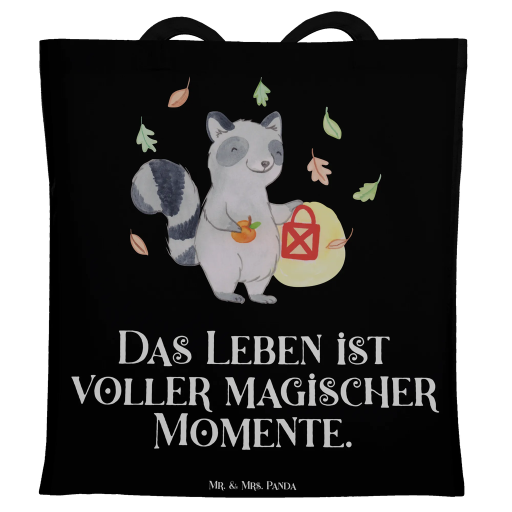 Tragetasche Waschbär Laterne Beuteltasche, Beutel, Einkaufstasche, Jutebeutel, Stoffbeutel, Tasche, Shopper, Umhängetasche, Strandtasche, Schultertasche, Stofftasche, Tragetasche, Badetasche, Jutetasche, Einkaufstüte, Laptoptasche, Halloween, Deko, Martinssingen, Dekoration, Geschenke, Schenken, Halloween Deko, Trick or Treat, Süßes sonst gibt's saures, Waschbär, Laterne, Herbst