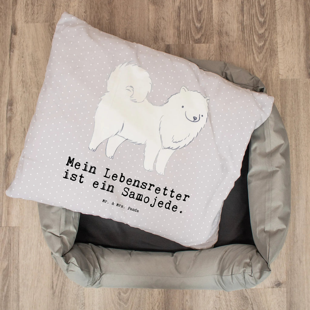 Hundebett Samojede Lebensretter Hundebett, Hundeliege, Liegeplatz, Hund, Hundekörbchen, Körbchen, Tierbett, Hundebett Luxus, Hundekissen, Hundesofa, Hundeschlafplatz, Hundebettchen, Hundemöbel, Hundedecke, Hunderasse, Rassehund, Hundebesitzer, Geschenk, Tierfreund, Schenken, Welpe, Samojede, Samojedenhund, Samojedenspitz