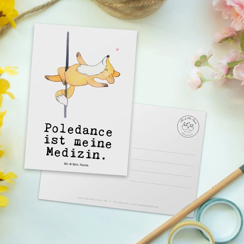 Postkarte Fuchs Poledance Postkarte, Karte, Geschenkkarte, Grußkarte, Einladung, Ansichtskarte, Geburtstagskarte, Einladungskarte, Dankeskarte, Ansichtskarten, Einladung Geburtstag, Einladungskarten Geburtstag, Geschenk, Sport, Sportart, Hobby, Schenken, Danke, Dankeschön, Auszeichnung, Gewinn, Sportler, Pole Dance, Tanzen, Tanz