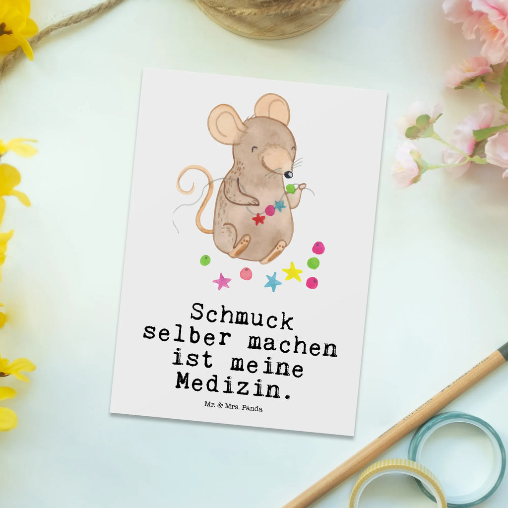 Postkarte Maus Schmuck selber machen Postkarte, Karte, Geschenkkarte, Grußkarte, Einladung, Ansichtskarte, Geburtstagskarte, Einladungskarte, Dankeskarte, Ansichtskarten, Einladung Geburtstag, Einladungskarten Geburtstag, Geschenk, Sport, Sportart, Hobby, Schenken, Danke, Dankeschön, Auszeichnung, Gewinn, Sportler, Schmuck selber machen, Schmuck basteln, DIY