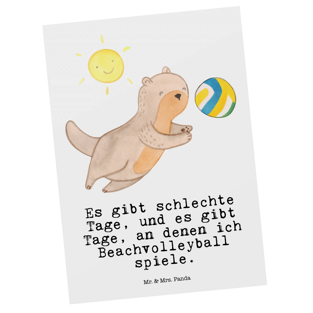 Postkarte Otter Beachvolleyball Postkarte, Karte, Geschenkkarte, Grußkarte, Einladung, Ansichtskarte, Geburtstagskarte, Einladungskarte, Dankeskarte, Ansichtskarten, Einladung Geburtstag, Einladungskarten Geburtstag, Geschenk, Sport, Sportart, Hobby, Schenken, Danke, Dankeschön, Auszeichnung, Gewinn, Sportler, Beachvolleyball, Volleyball, Ballsport, Volleyballturnier