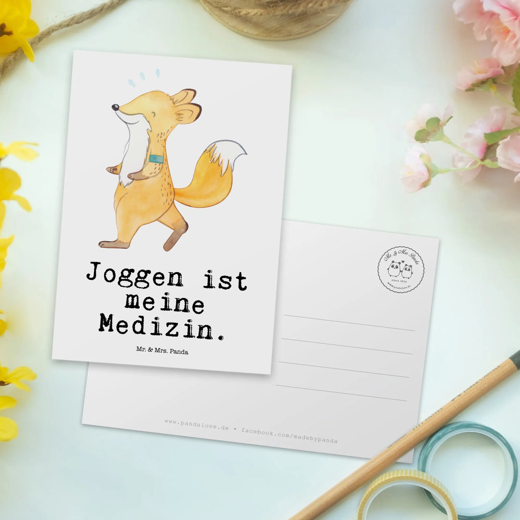 Postkarte Fuchs Joggen Postkarte, Karte, Geschenkkarte, Grußkarte, Einladung, Ansichtskarte, Geburtstagskarte, Einladungskarte, Dankeskarte, Ansichtskarten, Einladung Geburtstag, Einladungskarten Geburtstag, Geschenk, Sport, Sportart, Hobby, Schenken, Danke, Dankeschön, Auszeichnung, Gewinn, Sportler, Joggen, Dauerlauf, Laufsport, Laufen