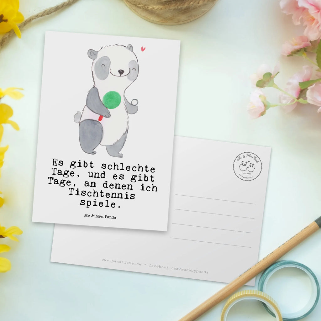 Postkarte Panda Tischtennis Postkarte, Karte, Geschenkkarte, Grußkarte, Einladung, Ansichtskarte, Geburtstagskarte, Einladungskarte, Dankeskarte, Ansichtskarten, Einladung Geburtstag, Einladungskarten Geburtstag, Geschenk, Sport, Sportart, Hobby, Schenken, Danke, Dankeschön, Auszeichnung, Gewinn, Sportler, Tischtennis, Tischtennis Bund, Tischtennis Verein, Ballsport, Tischtennis Wettbewerb, Tischtennis Meisterschaft, Tischtennis Sprüche