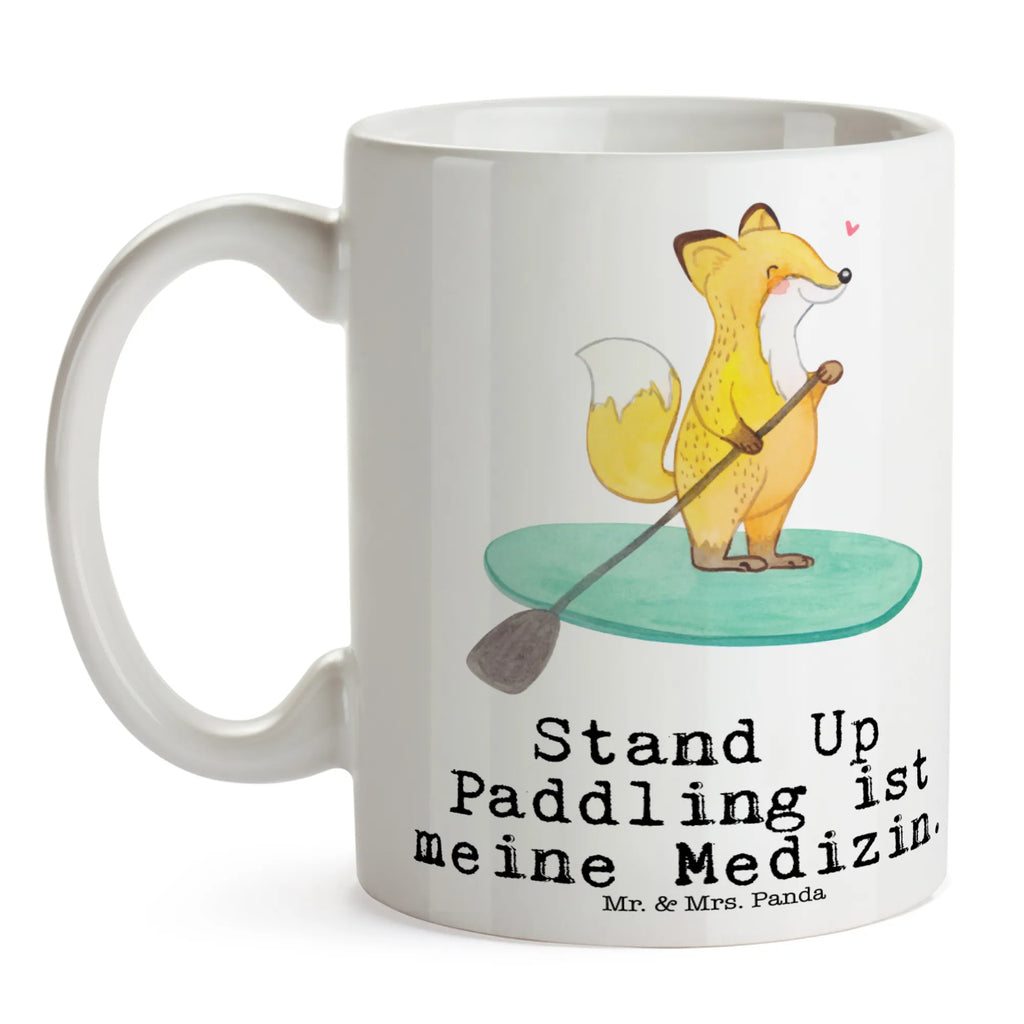 Tasse Fuchs Stand Up Paddling Tasse, Kaffeetasse, Teetasse, Becher, Kaffeebecher, Teebecher, Keramiktasse, Porzellantasse, Büro Tasse, Geschenk Tasse, Tasse Sprüche, Tasse Motive, Kaffeetassen, Tasse bedrucken, Designer Tasse, Cappuccino Tassen, Schöne Teetassen, Geschenk, Sport, Sportart, Hobby, Schenken, Danke, Dankeschön, Auszeichnung, Gewinn, Sportler, Stand Up Paddling, Paddle Boarding, SUB, subben, Stand up paddle