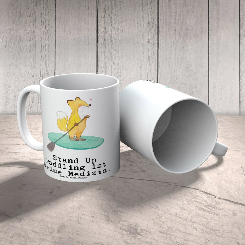 Tasse Fuchs Stand Up Paddling Tasse, Kaffeetasse, Teetasse, Becher, Kaffeebecher, Teebecher, Keramiktasse, Porzellantasse, Büro Tasse, Geschenk Tasse, Tasse Sprüche, Tasse Motive, Kaffeetassen, Tasse bedrucken, Designer Tasse, Cappuccino Tassen, Schöne Teetassen, Geschenk, Sport, Sportart, Hobby, Schenken, Danke, Dankeschön, Auszeichnung, Gewinn, Sportler, Stand Up Paddling, Paddle Boarding, SUB, subben, Stand up paddle