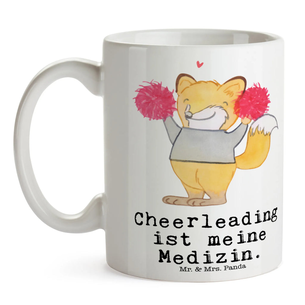 Tasse Fuchs Cheerleader Tasse, Kaffeetasse, Teetasse, Becher, Kaffeebecher, Teebecher, Keramiktasse, Porzellantasse, Büro Tasse, Geschenk Tasse, Tasse Sprüche, Tasse Motive, Kaffeetassen, Tasse bedrucken, Designer Tasse, Cappuccino Tassen, Schöne Teetassen, Geschenk, Sport, Sportart, Hobby, Schenken, Danke, Dankeschön, Auszeichnung, Gewinn, Sportler, Cheerleader, Cheerleading, Turnen, Turn Club, Turniere