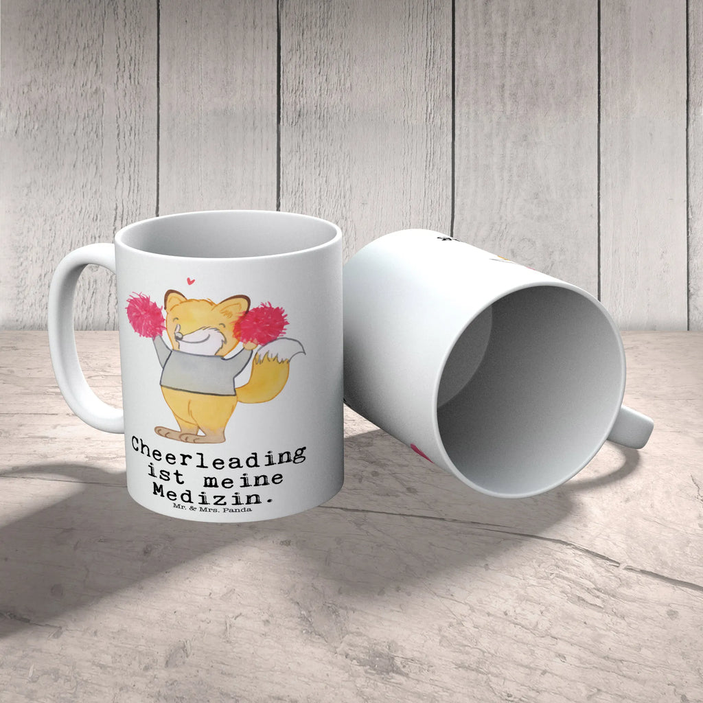 Tasse Fuchs Cheerleader Tasse, Kaffeetasse, Teetasse, Becher, Kaffeebecher, Teebecher, Keramiktasse, Porzellantasse, Büro Tasse, Geschenk Tasse, Tasse Sprüche, Tasse Motive, Kaffeetassen, Tasse bedrucken, Designer Tasse, Cappuccino Tassen, Schöne Teetassen, Geschenk, Sport, Sportart, Hobby, Schenken, Danke, Dankeschön, Auszeichnung, Gewinn, Sportler, Cheerleader, Cheerleading, Turnen, Turn Club, Turniere