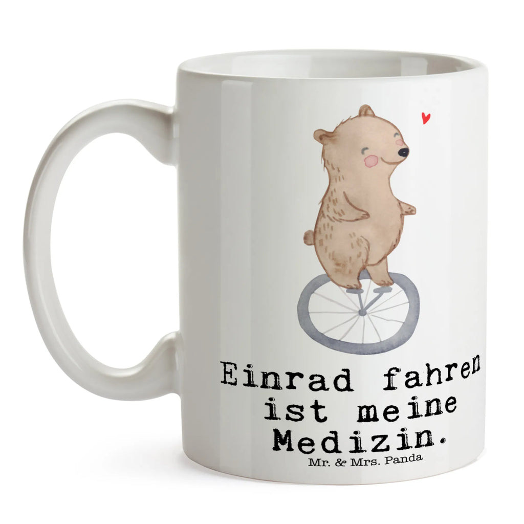 Tasse Bär Einrad fahren Tasse, Kaffeetasse, Teetasse, Becher, Kaffeebecher, Teebecher, Keramiktasse, Porzellantasse, Büro Tasse, Geschenk Tasse, Tasse Sprüche, Tasse Motive, Kaffeetassen, Tasse bedrucken, Designer Tasse, Cappuccino Tassen, Schöne Teetassen, Geschenk, Sport, Sportart, Hobby, Schenken, Danke, Dankeschön, Auszeichnung, Gewinn, Sportler, Einrad fahren