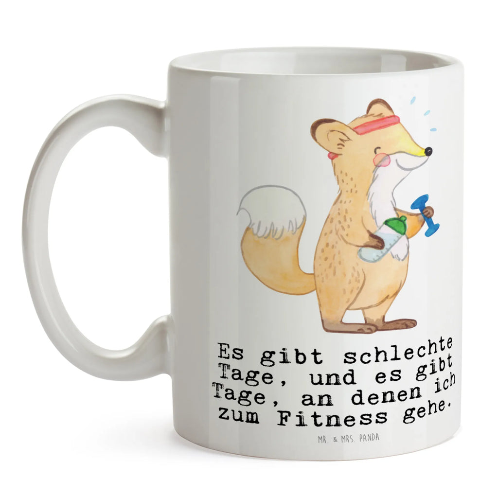 Tasse Fuchs Fitness Tasse, Kaffeetasse, Teetasse, Becher, Kaffeebecher, Teebecher, Keramiktasse, Porzellantasse, Büro Tasse, Geschenk Tasse, Tasse Sprüche, Tasse Motive, Kaffeetassen, Tasse bedrucken, Designer Tasse, Cappuccino Tassen, Schöne Teetassen, Geschenk, Sport, Sportart, Hobby, Schenken, Danke, Dankeschön, Auszeichnung, Gewinn, Sportler, Fitness, Sport treiben, Fitnessstudio, Sportclub, Kraftsport