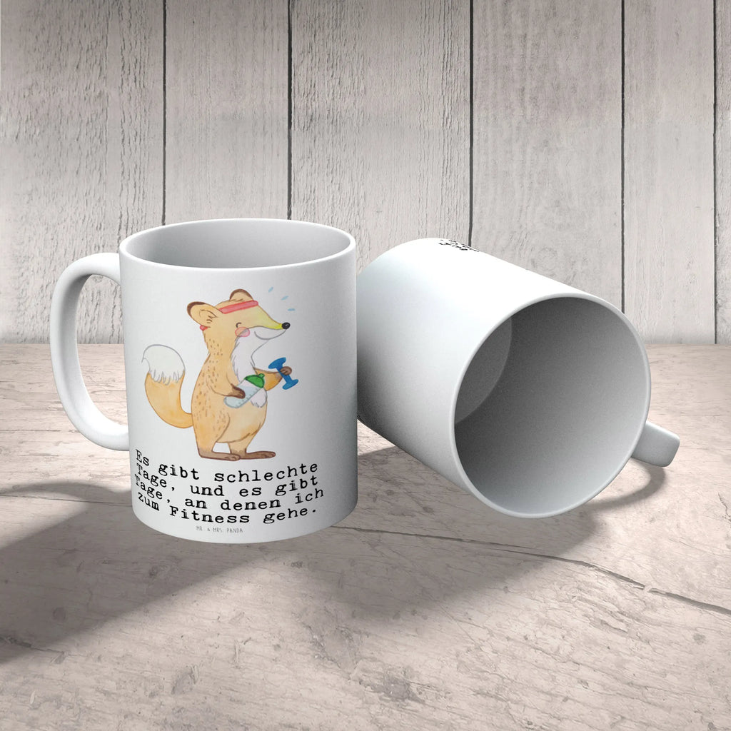 Tasse Fuchs Fitness Tasse, Kaffeetasse, Teetasse, Becher, Kaffeebecher, Teebecher, Keramiktasse, Porzellantasse, Büro Tasse, Geschenk Tasse, Tasse Sprüche, Tasse Motive, Kaffeetassen, Tasse bedrucken, Designer Tasse, Cappuccino Tassen, Schöne Teetassen, Geschenk, Sport, Sportart, Hobby, Schenken, Danke, Dankeschön, Auszeichnung, Gewinn, Sportler, Fitness, Sport treiben, Fitnessstudio, Sportclub, Kraftsport