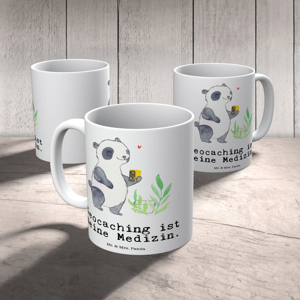 Tasse Panda Geocaching Tasse, Kaffeetasse, Teetasse, Becher, Kaffeebecher, Teebecher, Keramiktasse, Porzellantasse, Büro Tasse, Geschenk Tasse, Tasse Sprüche, Tasse Motive, Kaffeetassen, Tasse bedrucken, Designer Tasse, Cappuccino Tassen, Schöne Teetassen, Geschenk, Sport, Sportart, Hobby, Schenken, Danke, Dankeschön, Auszeichnung, Gewinn, Sportler, Geocaching, Schatzsuchen, GPS Schnitzeljagd, Opencaching