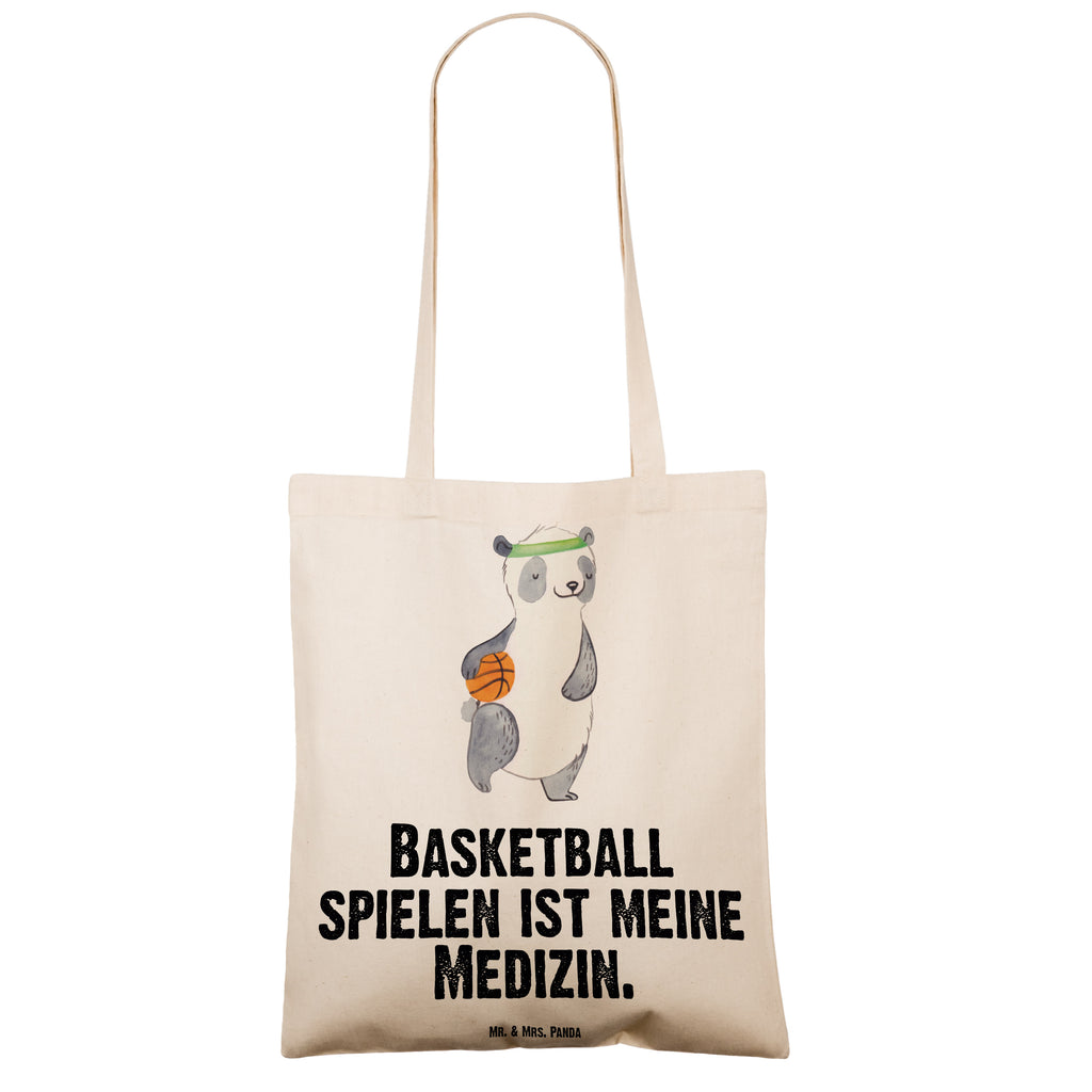 Tragetasche Panda Basketball Beuteltasche, Beutel, Einkaufstasche, Jutebeutel, Stoffbeutel, Tasche, Shopper, Umhängetasche, Strandtasche, Schultertasche, Stofftasche, Tragetasche, Badetasche, Jutetasche, Einkaufstüte, Laptoptasche, Geschenk, Sport, Sportart, Hobby, Schenken, Danke, Dankeschön, Auszeichnung, Gewinn, Sportler, Basketball, Basketball Verein, Basketball Verband, Basketballplatz