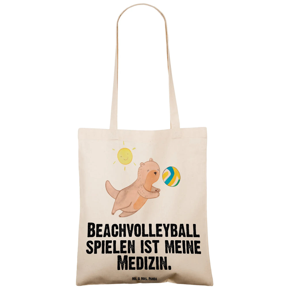 Tragetasche Otter Beachvolleyball Beuteltasche, Beutel, Einkaufstasche, Jutebeutel, Stoffbeutel, Tasche, Shopper, Umhängetasche, Strandtasche, Schultertasche, Stofftasche, Tragetasche, Badetasche, Jutetasche, Einkaufstüte, Laptoptasche, Geschenk, Sport, Sportart, Hobby, Schenken, Danke, Dankeschön, Auszeichnung, Gewinn, Sportler, Beachvolleyball, Volleyball, Ballsport, Volleyballturnier, Strandvolleyball, Sandvolleyball, Strandballspielen, Outdoor-Volleyball, Strand-Ballsport