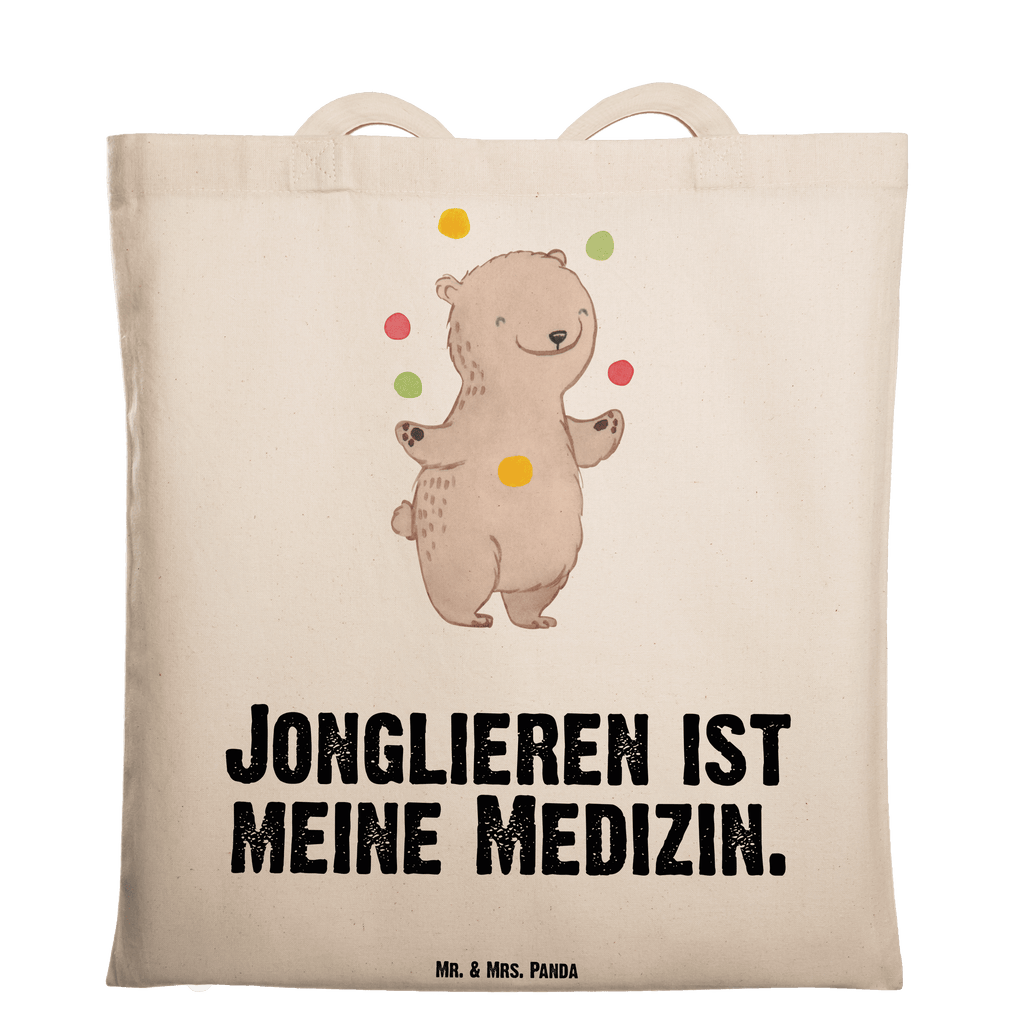 Tragetasche Bär Jonglieren Beuteltasche, Beutel, Einkaufstasche, Jutebeutel, Stoffbeutel, Tasche, Shopper, Umhängetasche, Strandtasche, Schultertasche, Stofftasche, Tragetasche, Badetasche, Jutetasche, Einkaufstüte, Laptoptasche, Geschenk, Sport, Sportart, Hobby, Schenken, Danke, Dankeschön, Auszeichnung, Gewinn, Sportler, Jonglieren, Jongleur, Zirkus, Artistik