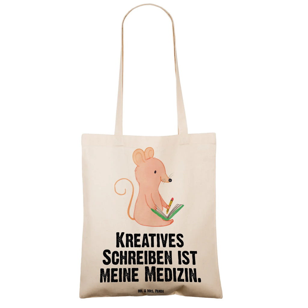 Tragetasche Maus Kreatives Schreiben Beuteltasche, Beutel, Einkaufstasche, Jutebeutel, Stoffbeutel, Tasche, Shopper, Umhängetasche, Strandtasche, Schultertasche, Stofftasche, Tragetasche, Badetasche, Jutetasche, Einkaufstüte, Laptoptasche, Geschenk, Sport, Sportart, Hobby, Schenken, Danke, Dankeschön, Auszeichnung, Gewinn, Sportler, Kreatives Schreiben, creative writing, Literatur schreiben