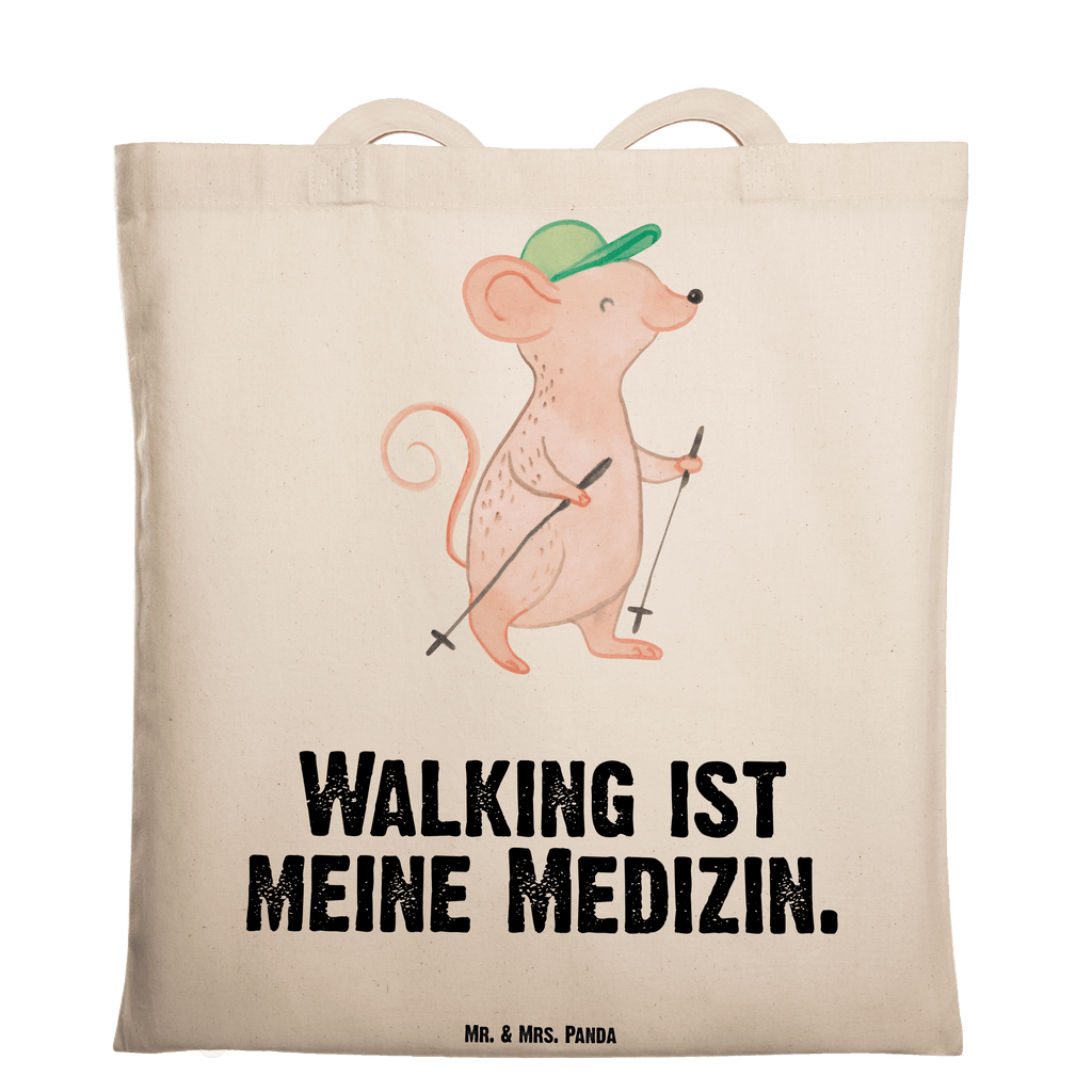 Tragetasche Maus Walking Beuteltasche, Beutel, Einkaufstasche, Jutebeutel, Stoffbeutel, Tasche, Shopper, Umhängetasche, Strandtasche, Schultertasche, Stofftasche, Tragetasche, Badetasche, Jutetasche, Einkaufstüte, Laptoptasche, Geschenk, Sport, Sportart, Hobby, Schenken, Danke, Dankeschön, Auszeichnung, Gewinn, Sportler, Walking, Walken, schnelles Gehen, Spazieren gehen