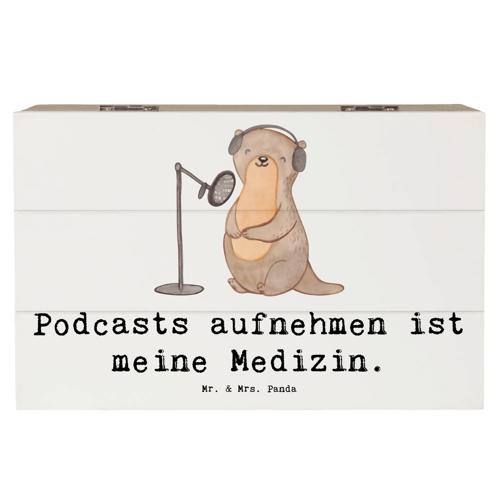 Holzkiste Otter Podcast aufnehmen Holzkiste, Kiste, Schatzkiste, Truhe, Schatulle, XXL, Erinnerungsbox, Erinnerungskiste, Dekokiste, Aufbewahrungsbox, Geschenkbox, Geschenkdose, Geschenk, Sport, Sportart, Hobby, Schenken, Danke, Dankeschön, Auszeichnung, Gewinn, Sportler, Podcast aufnehmen, Podcast produzieren, Podcasterin, Podcaster