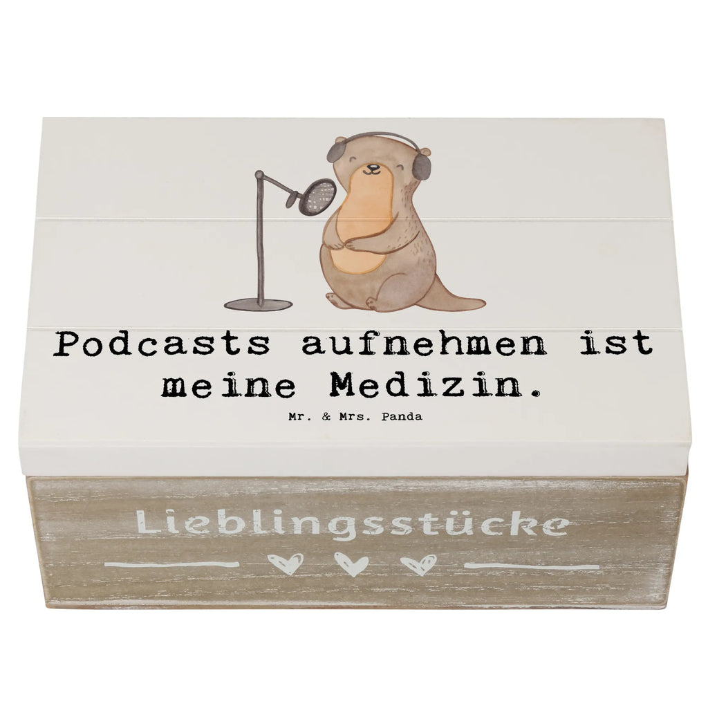 Holzkiste Otter Podcast aufnehmen Holzkiste, Kiste, Schatzkiste, Truhe, Schatulle, XXL, Erinnerungsbox, Erinnerungskiste, Dekokiste, Aufbewahrungsbox, Geschenkbox, Geschenkdose, Geschenk, Sport, Sportart, Hobby, Schenken, Danke, Dankeschön, Auszeichnung, Gewinn, Sportler, Podcast aufnehmen, Podcast produzieren, Podcasterin, Podcaster