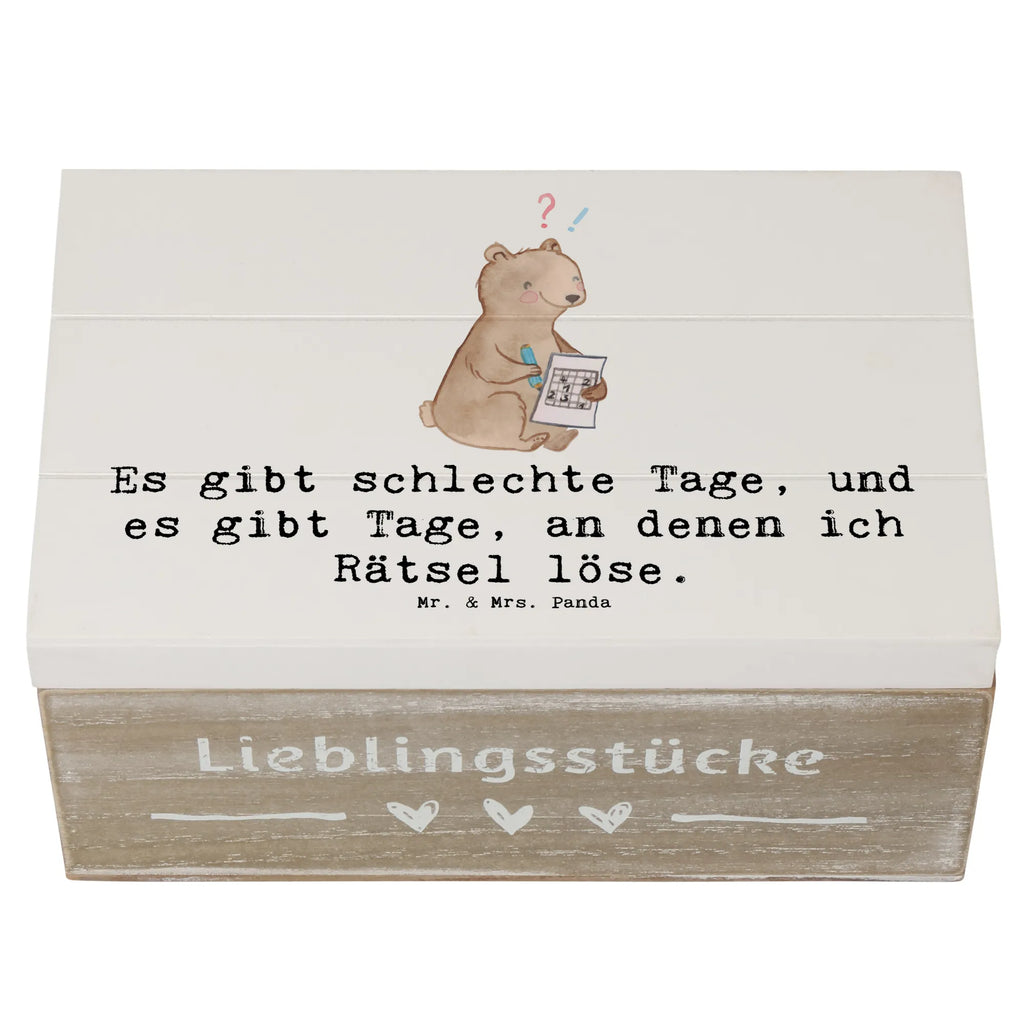 Holzkiste Bär Rätsel lösen Holzkiste, Kiste, Schatzkiste, Truhe, Schatulle, XXL, Erinnerungsbox, Erinnerungskiste, Dekokiste, Aufbewahrungsbox, Geschenkbox, Geschenkdose, Geschenk, Sport, Sportart, Hobby, Schenken, Danke, Dankeschön, Auszeichnung, Gewinn, Sportler, Rätsel lösen, Kreuzworträtsel lösen, Knobeln, Gedächtnistraining, Gedächtnissport