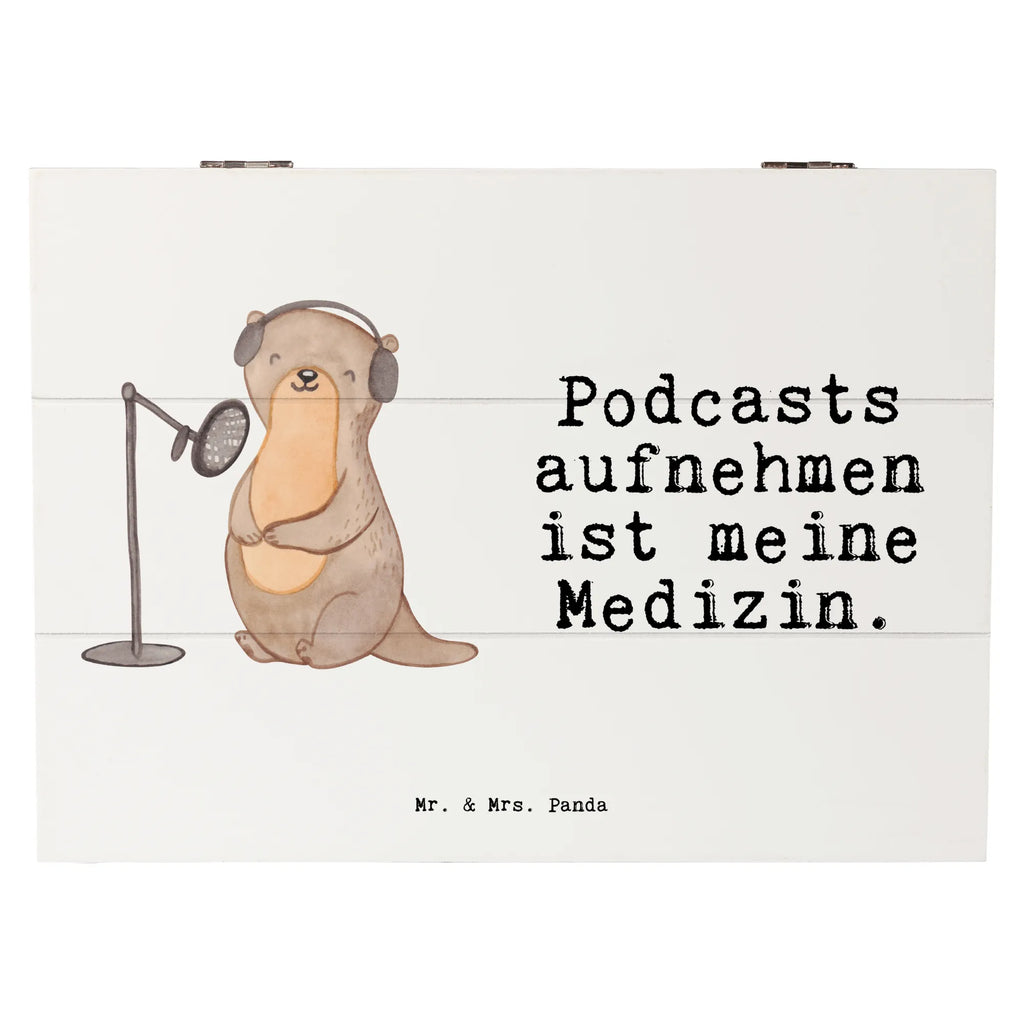 Holzkiste Otter Podcast aufnehmen Holzkiste, Kiste, Schatzkiste, Truhe, Schatulle, XXL, Erinnerungsbox, Erinnerungskiste, Dekokiste, Aufbewahrungsbox, Geschenkbox, Geschenkdose, Geschenk, Sport, Sportart, Hobby, Schenken, Danke, Dankeschön, Auszeichnung, Gewinn, Sportler, Podcast aufnehmen, Podcast produzieren, Podcasterin, Podcaster