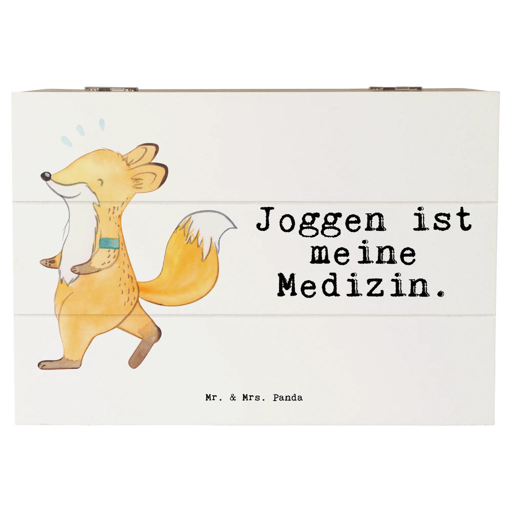 Holzkiste Fuchs Joggen Holzkiste, Kiste, Schatzkiste, Truhe, Schatulle, XXL, Erinnerungsbox, Erinnerungskiste, Dekokiste, Aufbewahrungsbox, Geschenkbox, Geschenkdose, Geschenk, Sport, Sportart, Hobby, Schenken, Danke, Dankeschön, Auszeichnung, Gewinn, Sportler, Joggen, Dauerlauf, Laufsport, Laufen