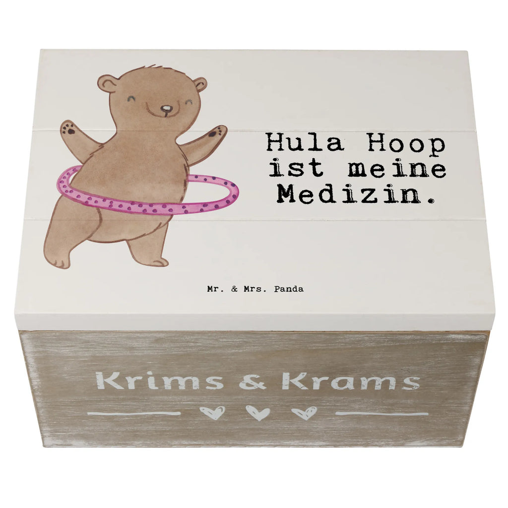 Holzkiste Bär Hula Hoop Holzkiste, Kiste, Schatzkiste, Truhe, Schatulle, XXL, Erinnerungsbox, Erinnerungskiste, Dekokiste, Aufbewahrungsbox, Geschenkbox, Geschenkdose, Geschenk, Sport, Sportart, Hobby, Schenken, Danke, Dankeschön, Auszeichnung, Gewinn, Sportler, Hula Hoop, Fitness, Training