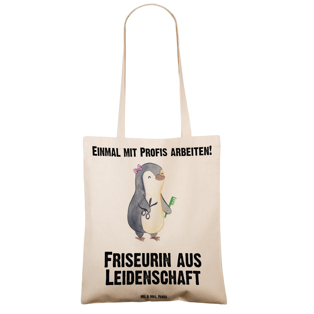 Tragetasche Friseurin aus Leidenschaft Beuteltasche, Beutel, Einkaufstasche, Jutebeutel, Stoffbeutel, Tasche, Shopper, Umhängetasche, Strandtasche, Schultertasche, Stofftasche, Tragetasche, Badetasche, Jutetasche, Einkaufstüte, Laptoptasche, Beruf, Ausbildung, Jubiläum, Abschied, Rente, Kollege, Kollegin, Geschenk, Schenken, Arbeitskollege, Mitarbeiter, Firma, Danke, Dankeschön, Frisörin, Haarstylistin, Frisörbesuch, Friseursalon, Eröffnung Friseur